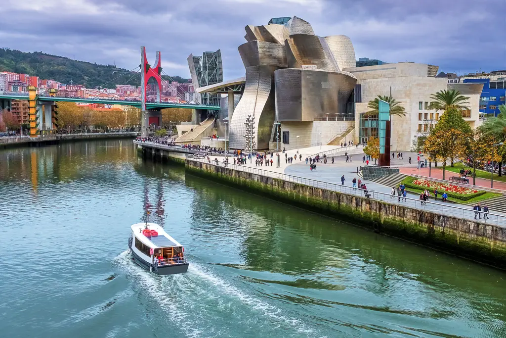Fotografía del museo Guggenheim Bilbao